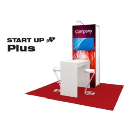 Beispiel Messestand Start Up Plus mit Screen